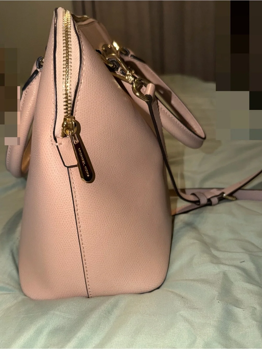 Michael Kors Pink Dome Satchel Handbag